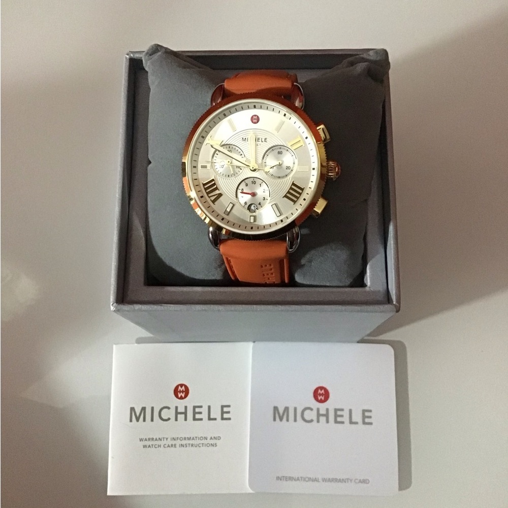 Michele Sporty Sail Chronograph Watch